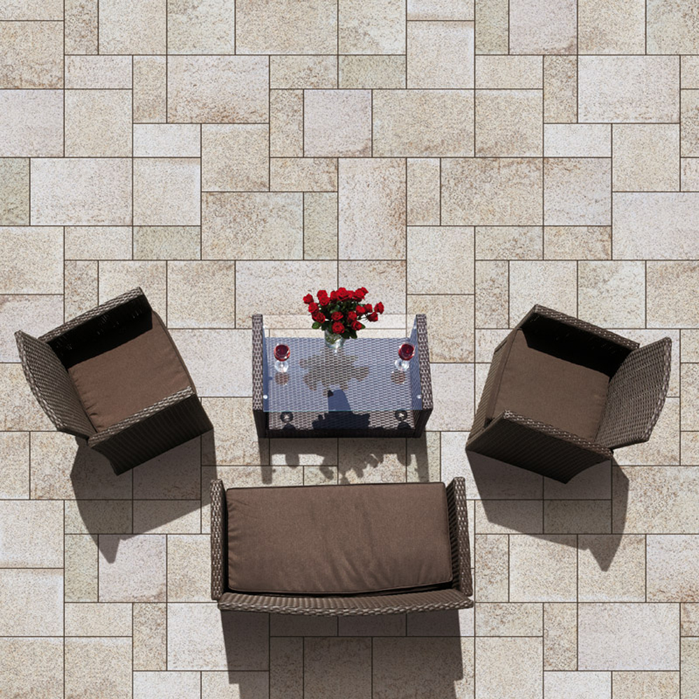 Pavaj SEMMELROCK Umbriano Combi, 20.4 x 40.6 x 6 cm, bej