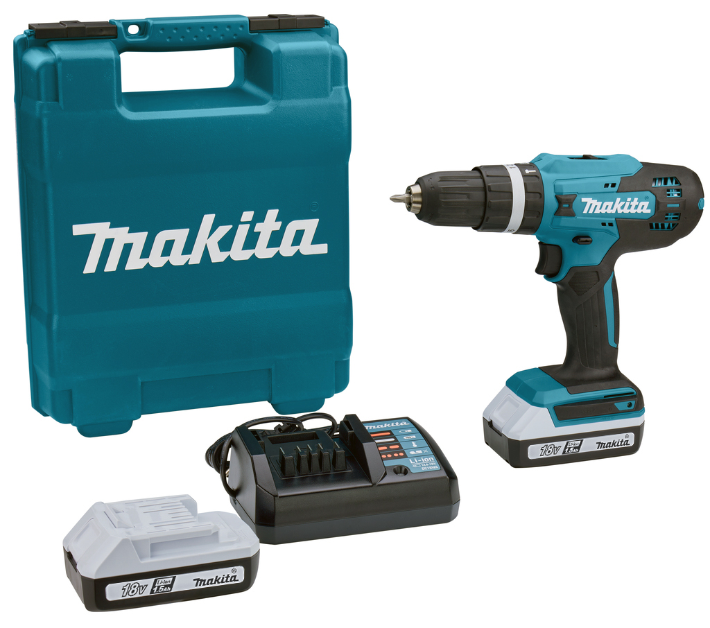 Masina de gaurit cu percutie 18V de tip G, 42 Nm, cu 2 acumulator Makita