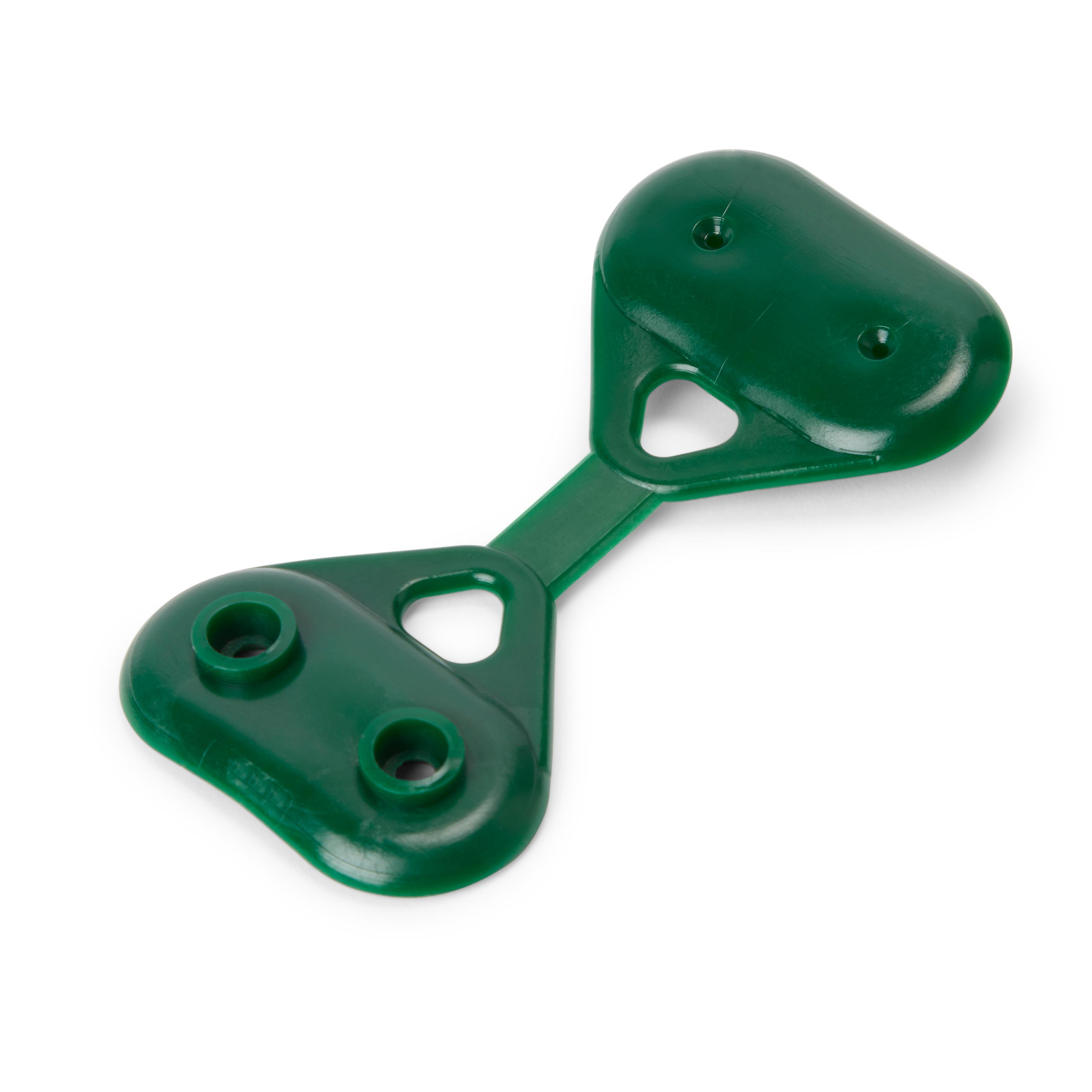 Cleme plasa umbrire KLIKSTROM, plastic, verde, 20buc