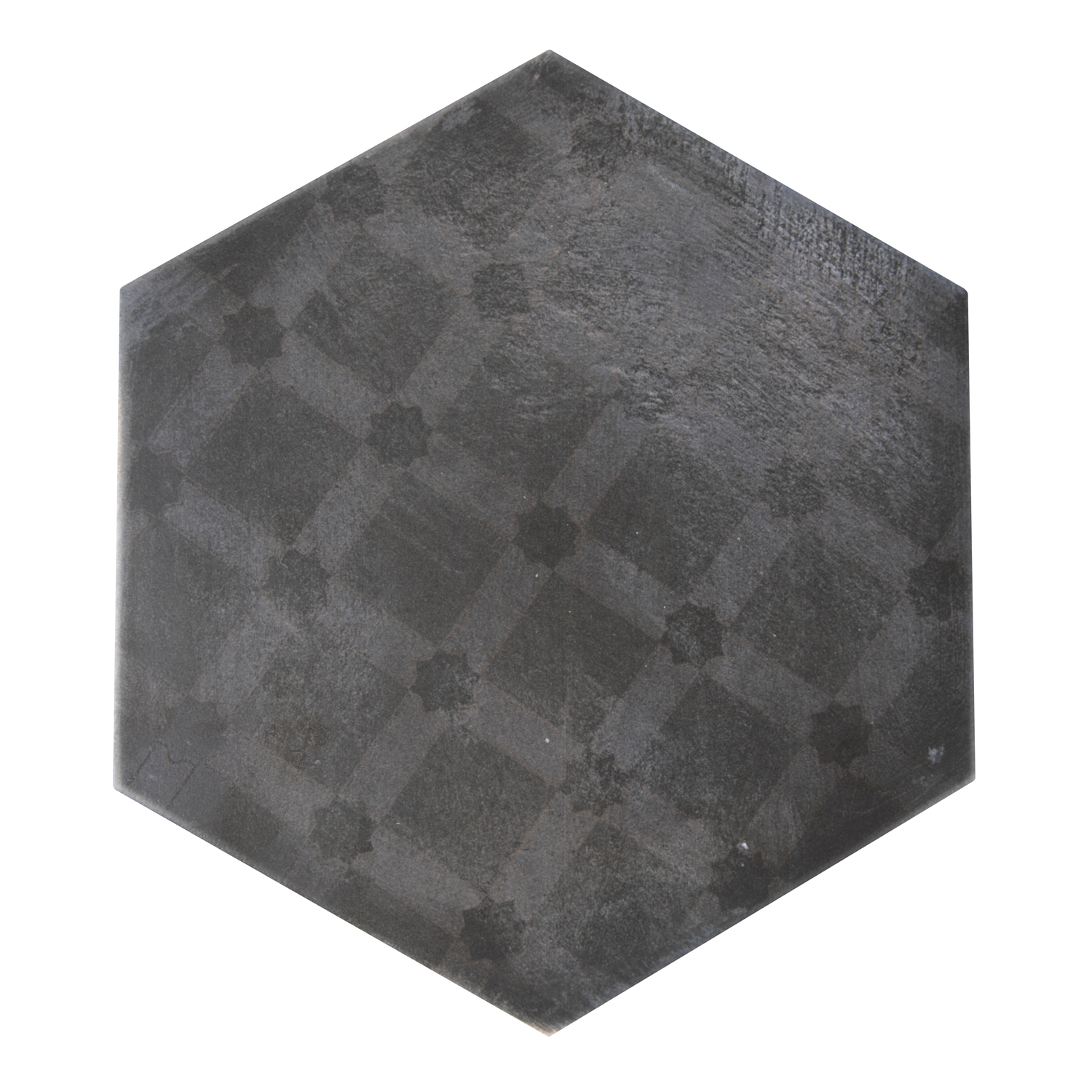 Gresie interior Kero Boreal, antracit, portelanata, 27 x 23 cm, suprafata 0,75 mp