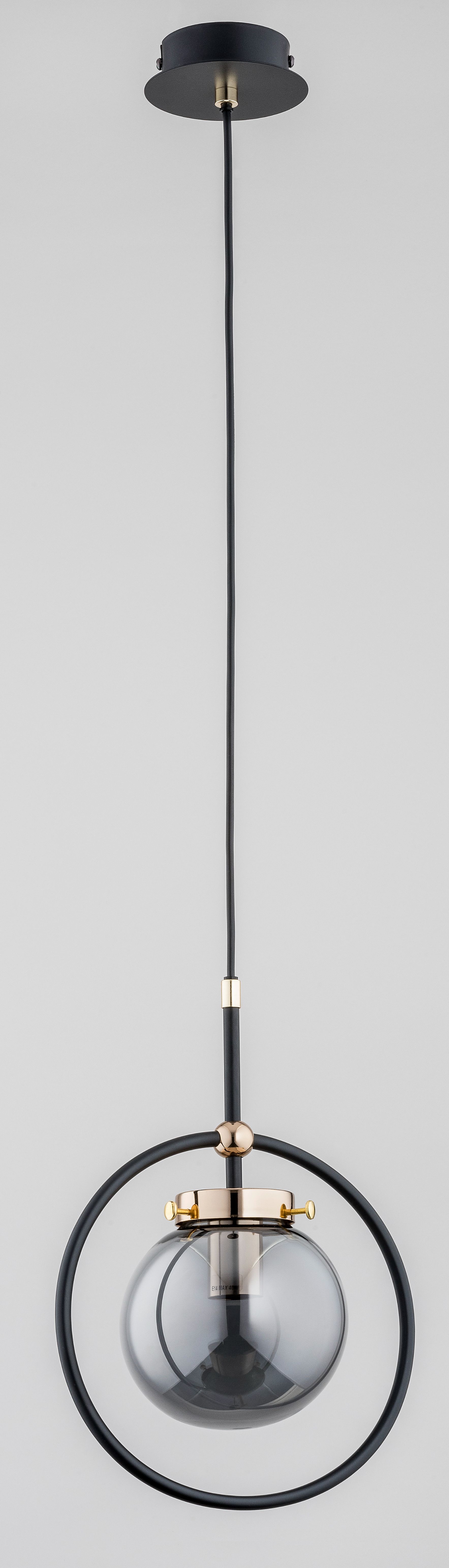 Lustra tip pendul, Negru, 40 W, 1 x E14 Alfa Akira