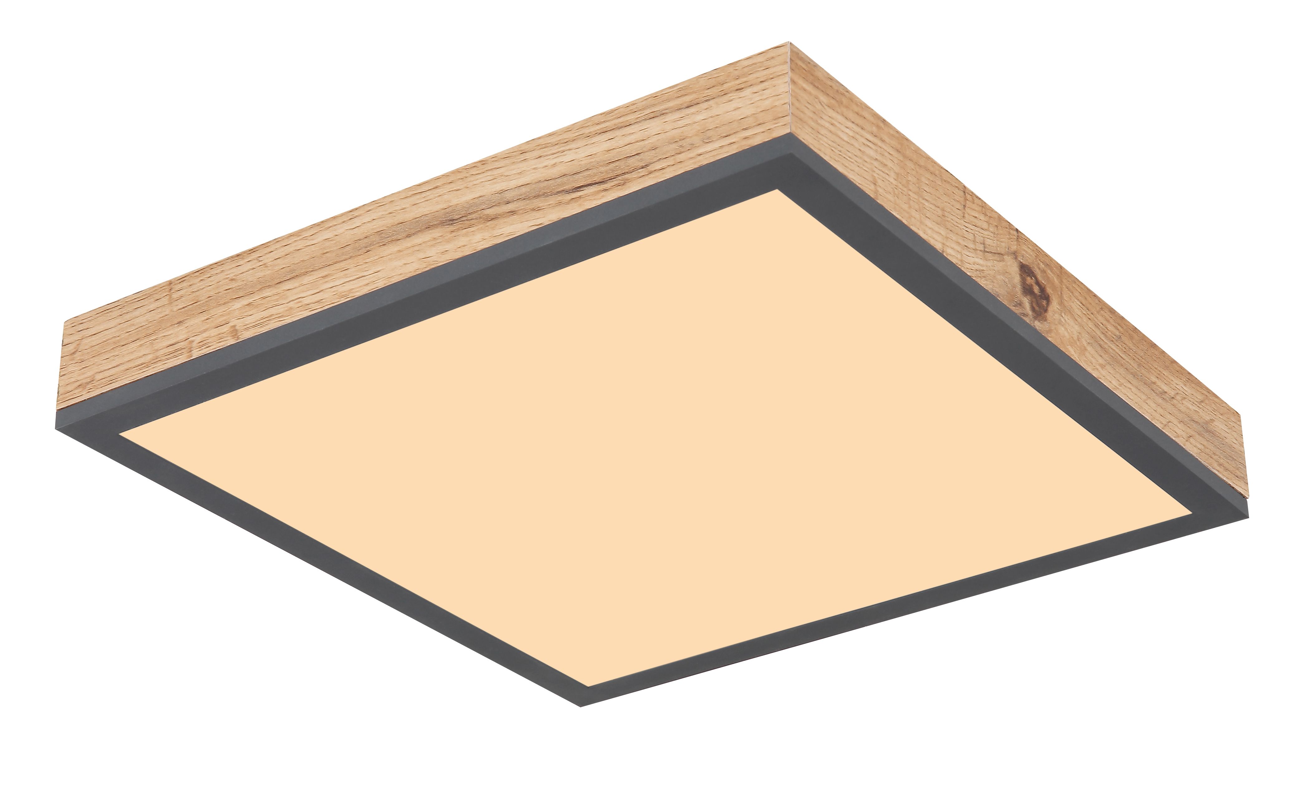Plafoniera LED GLOBO Doro 416080WD1, 12W, 800lm, 3000K, maro-alb