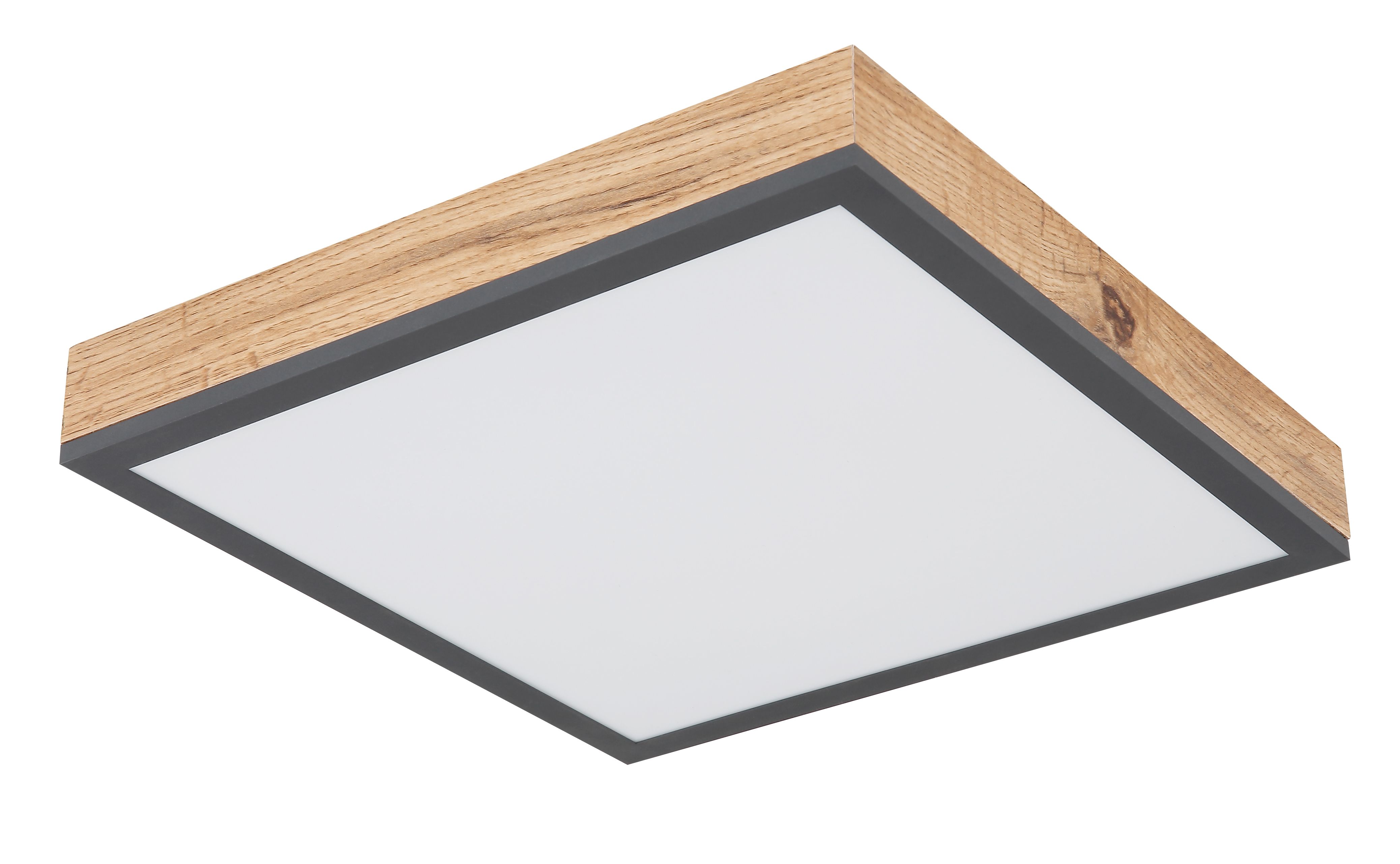 Plafoniera LED GLOBO Doro 416080WD1, 12W, 800lm, 3000K, maro-alb