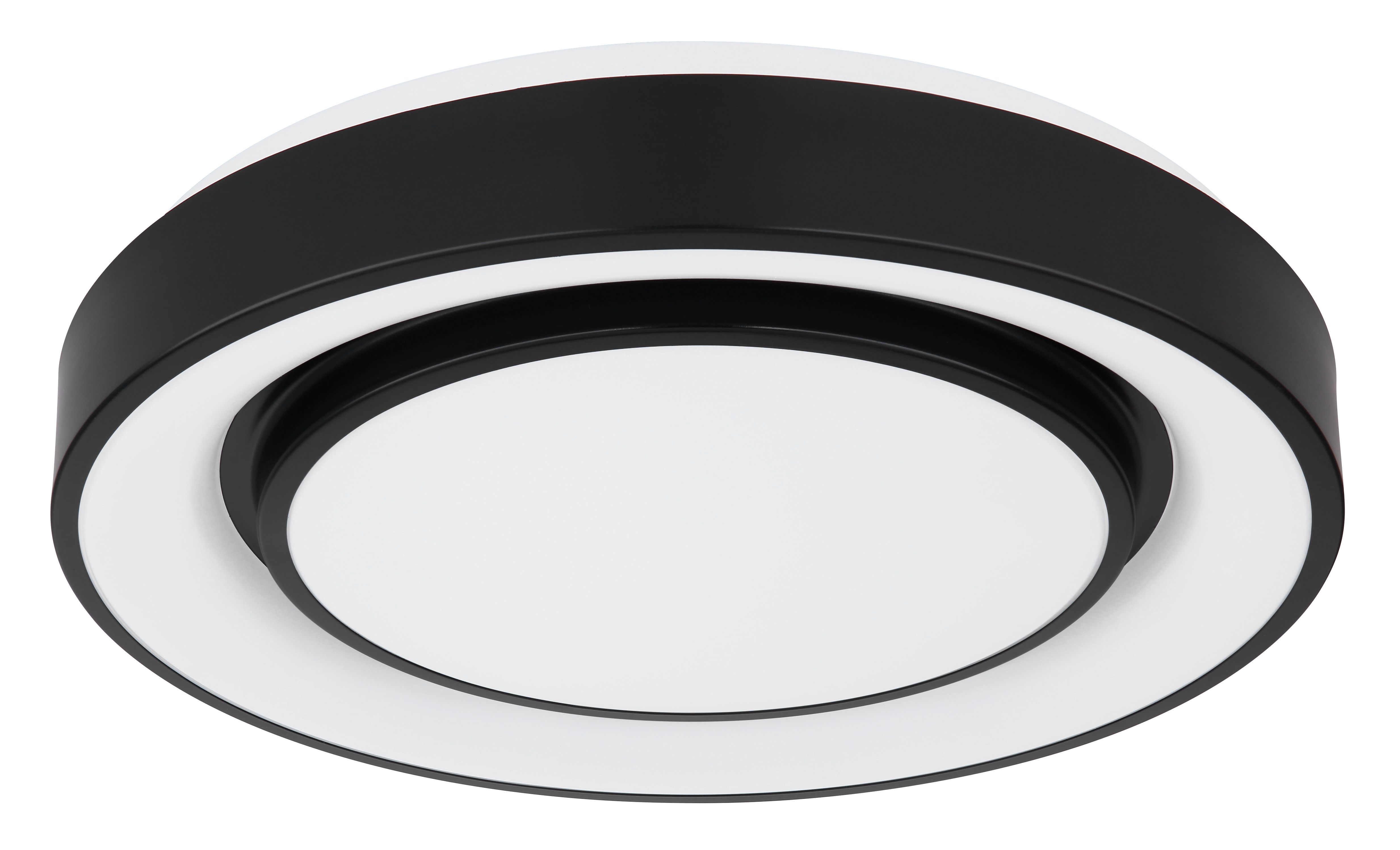 Plafoniera LED RGB GLOBO Sully 41368-24, 24W, 70-800lm, intensitate reglabila, telecomanda, negru