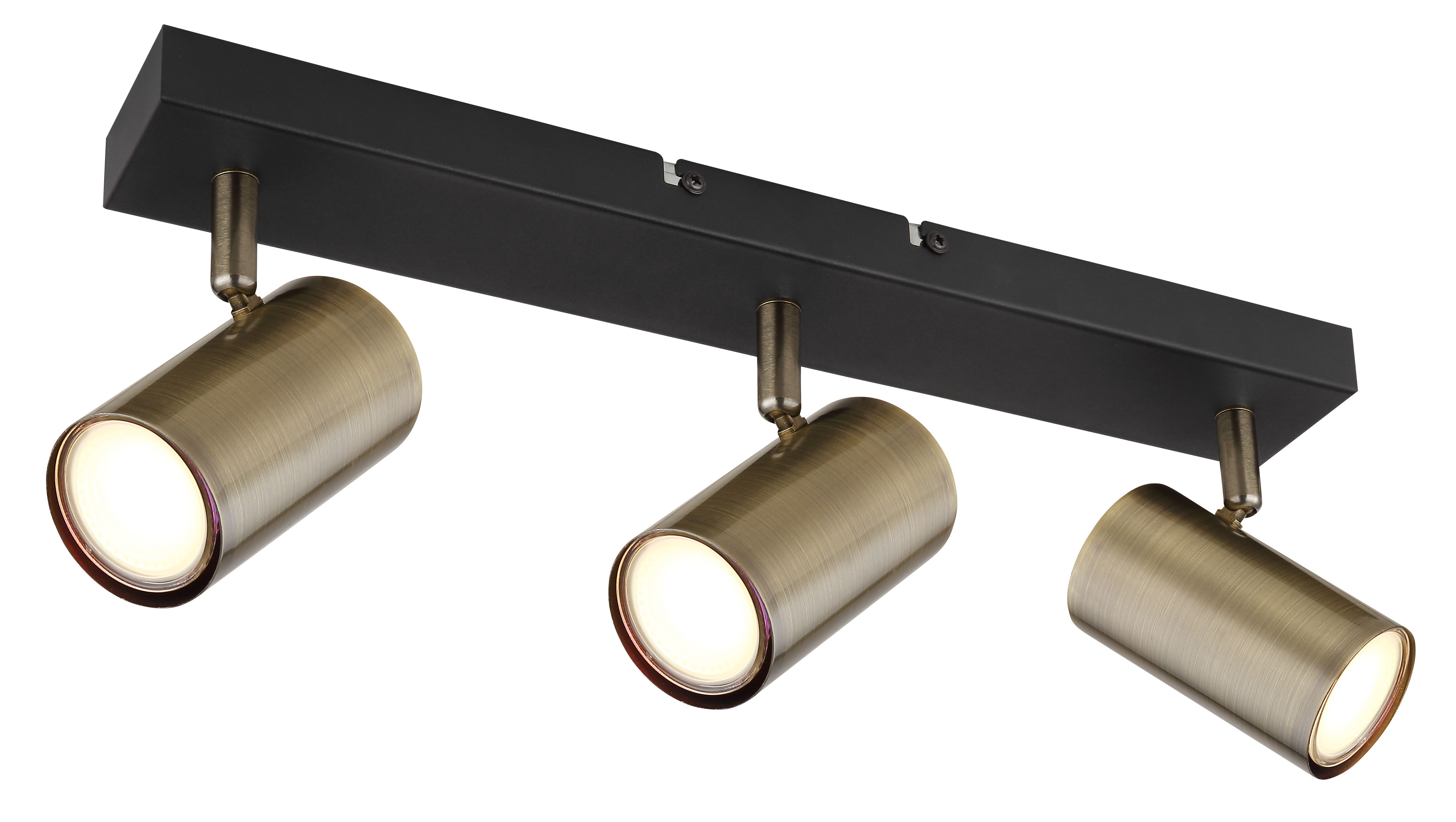 Spot negru mat, 410X60 mm, 35W Globo