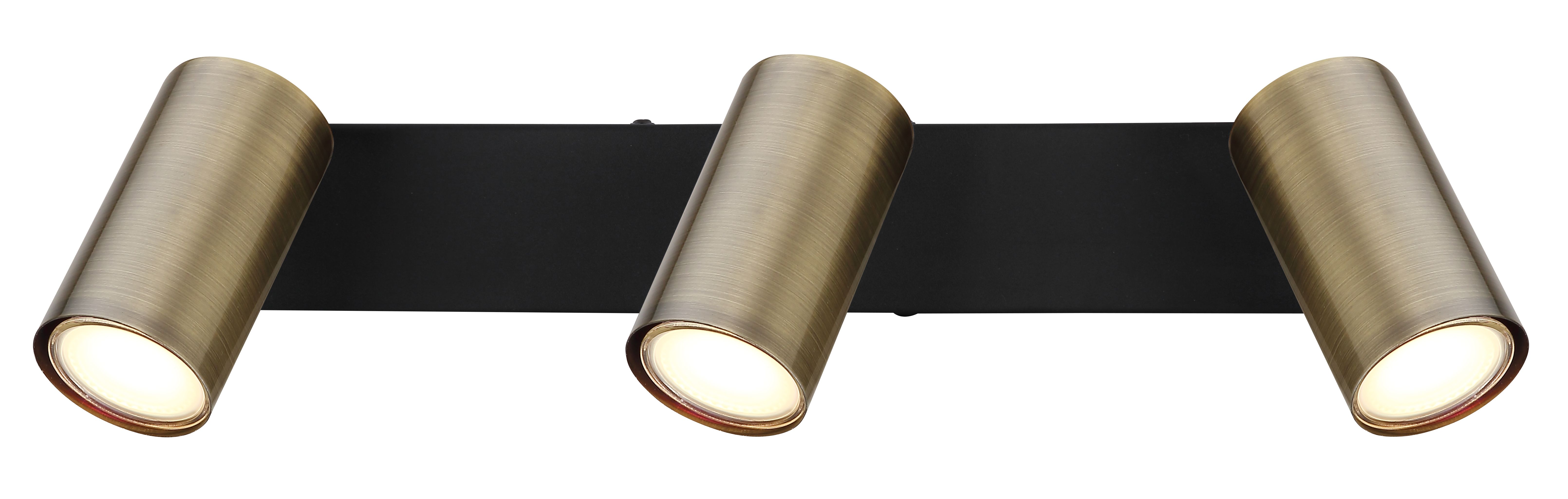 Spot negru mat, 410X60 mm, 35W Globo