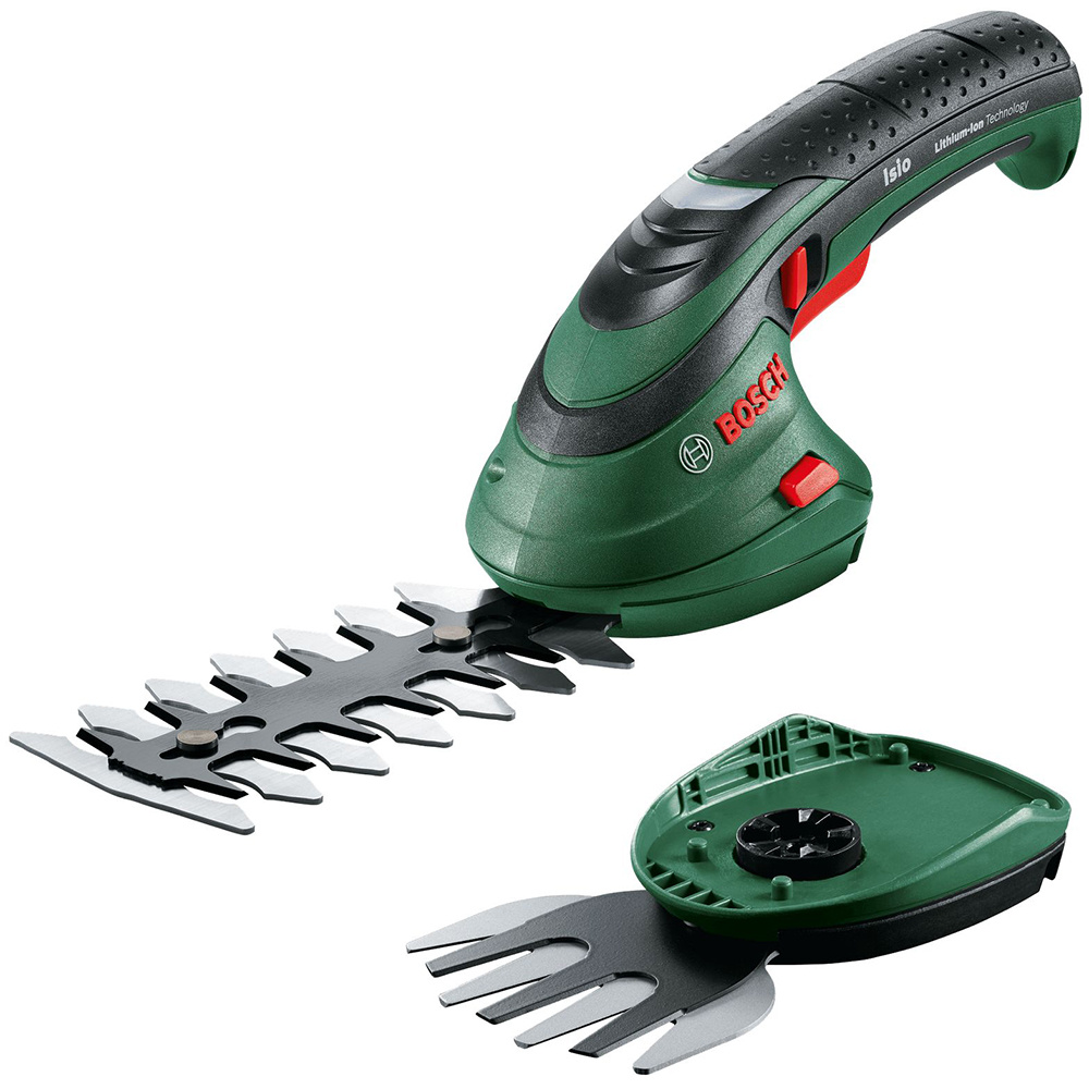 Foarfeca electrica BOSCH Isio 3, 3.6 V, 1.5 Ah, lama iarba 8cm