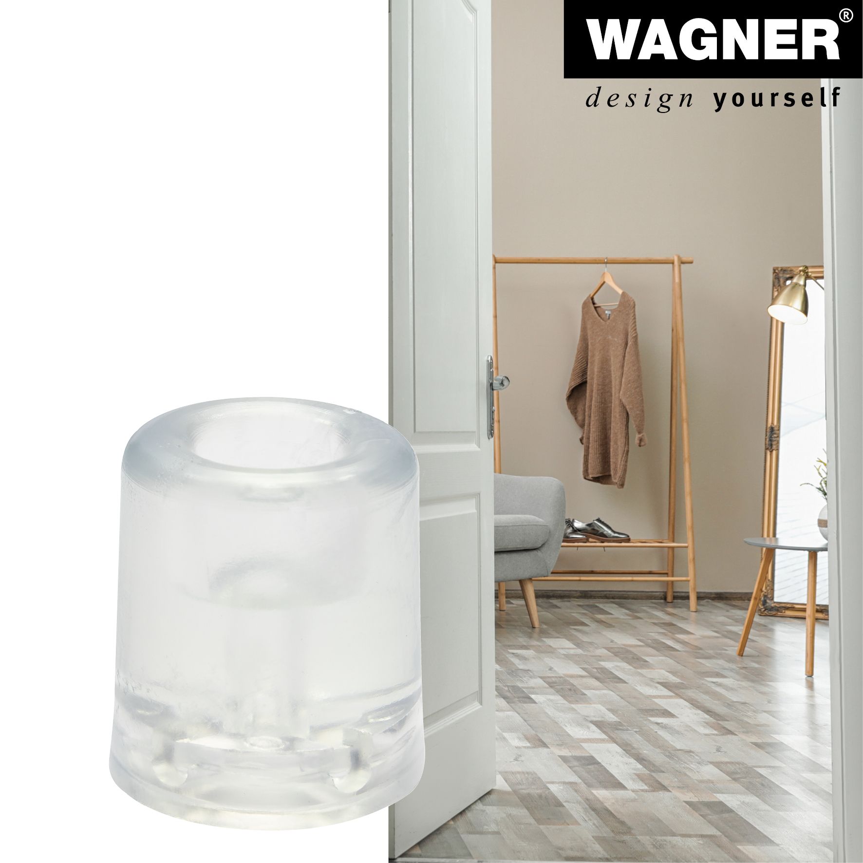 Opritor usa transparent, 31 x 31 x 34 mm, 1 bucata  Wagner