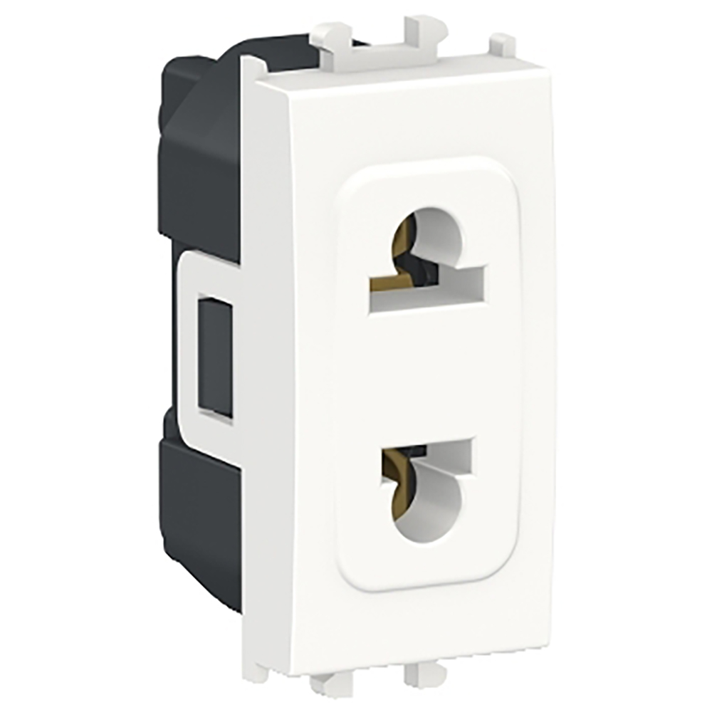 Priza SCHNEIDER ELECTRIC Easy Styl, 2P, 1 modul, IP20, alb