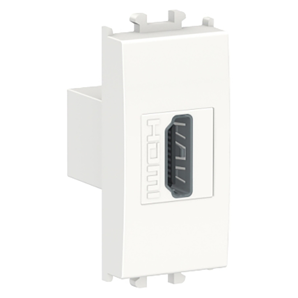 Priza HDMI SCHNEIDER ELECTRIC, 1modul, alb