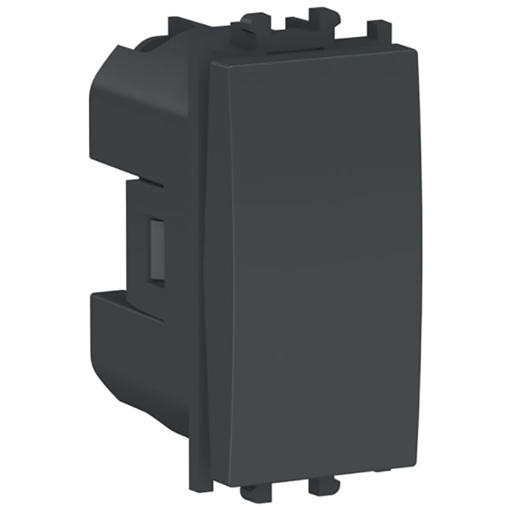 Intrerupator simplu SCHNEIDER ELECTRIC Easy Styl, incastrat, 10A, 1modul, negru