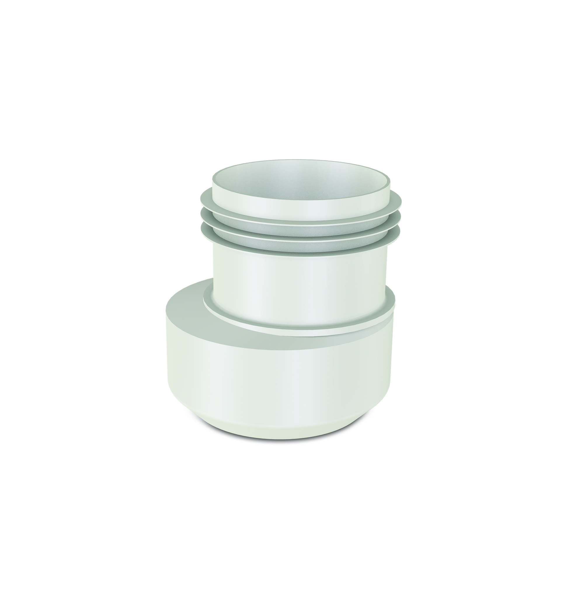 Manson WC Wirquin Essentials 70950180, iesire excentrica, 20 mm, alb