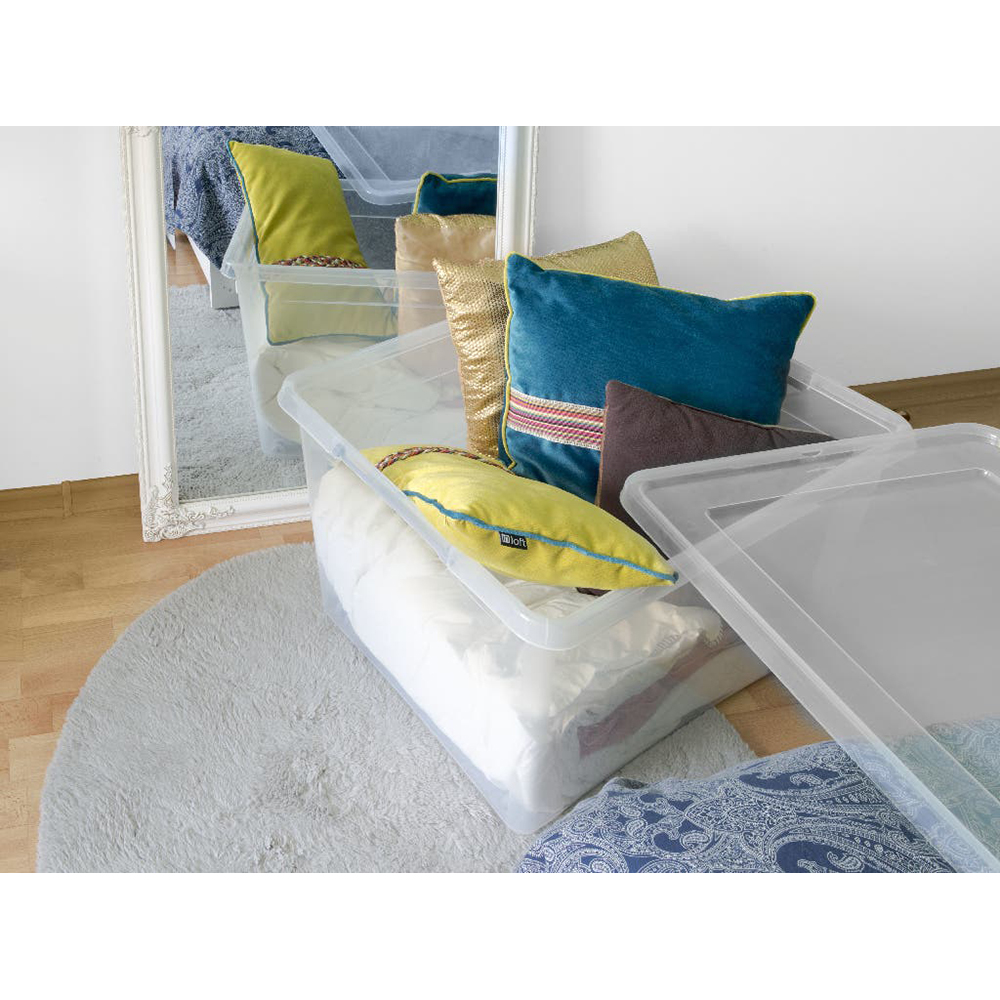 Cutie cu capac universala GOODHOME, 138 l, 79 x 59 x 44 cm, 1 compartiment