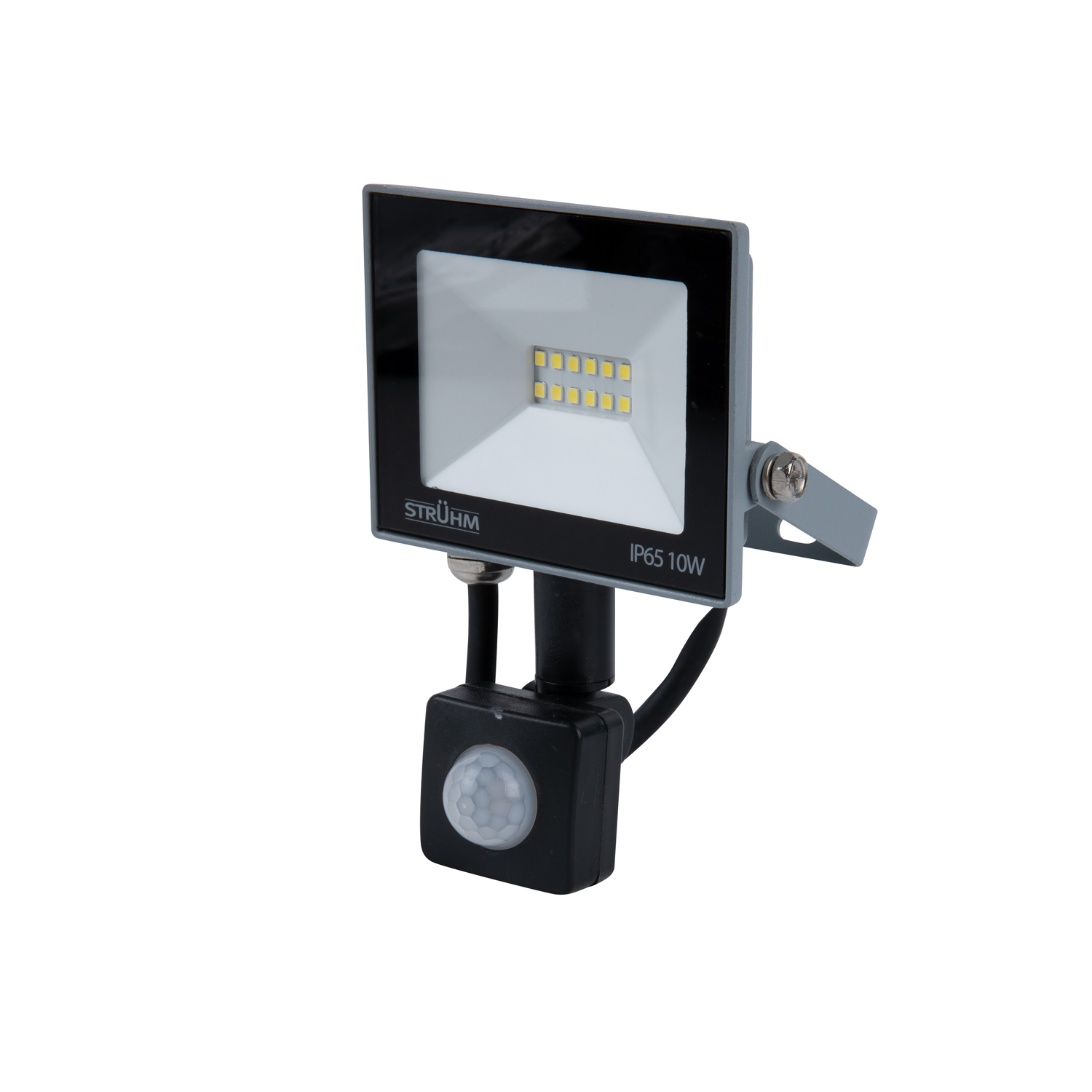 Proiector LED cu senzor de miscare GLORIA Kroma S, IP65, 850 lm, 10W, aluminiu, negru