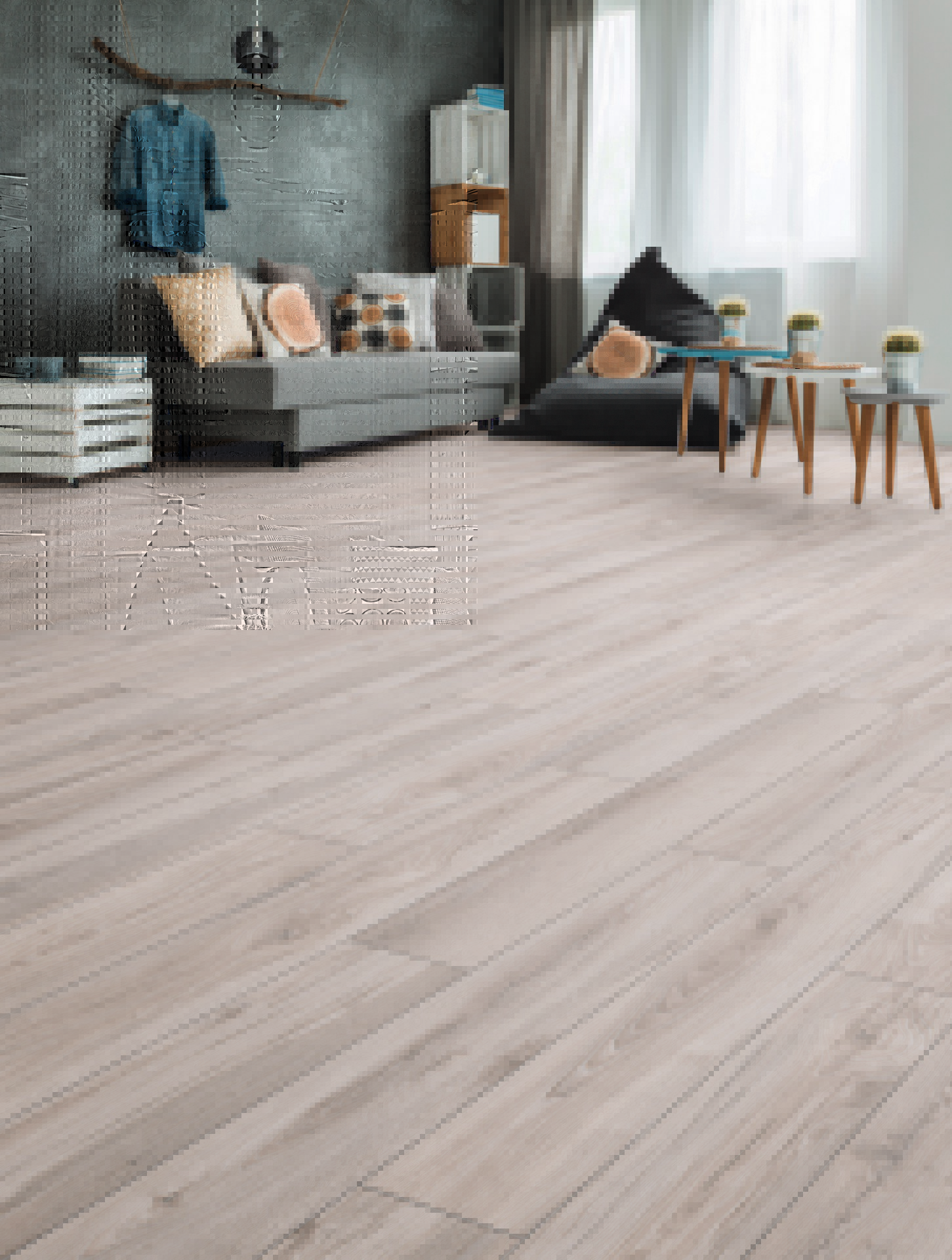 Parchet laminat Krono Original, 8 mm, maro, HDF, clasa trafic AC4, 2.22 mp/cutie