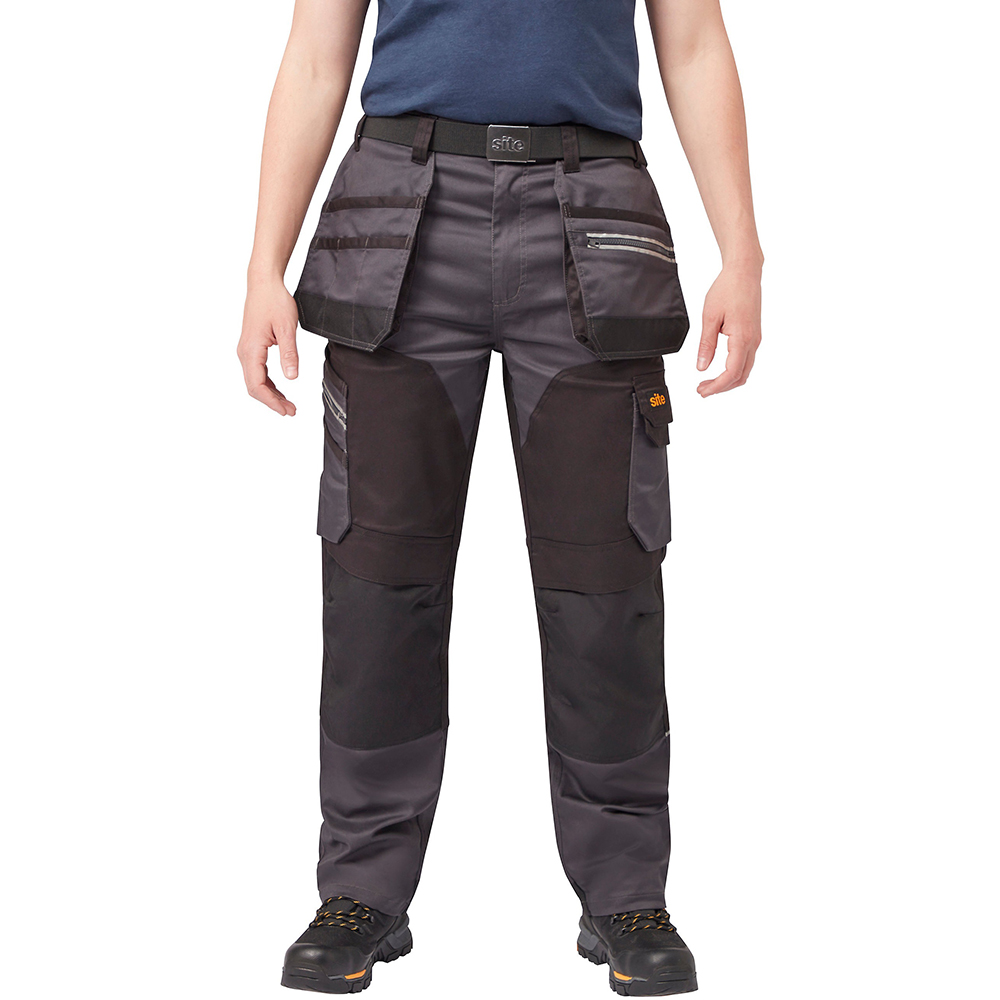 Pantaloni barbati SITE Kirksey, marimea 44, gri