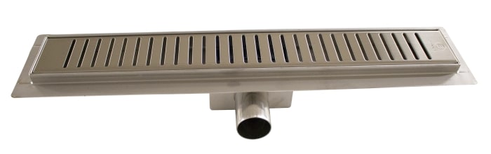 Rigola Everpro Retro, inox, 600 x 70 mm, argintiu