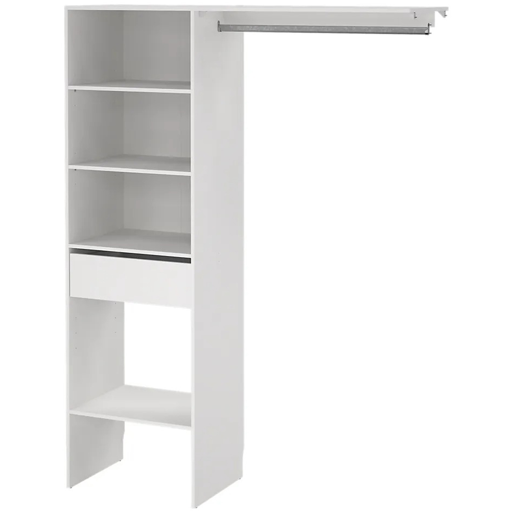 Kit dressing Nyssa, 200 x 150 x 45 cm, alb