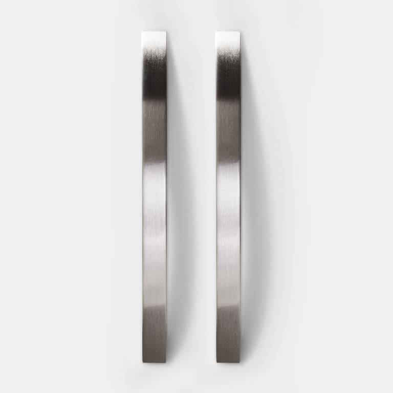 Set manere GOODHOME Sabaku, aluminiu, 26 cm, argintiu, 2 bucati