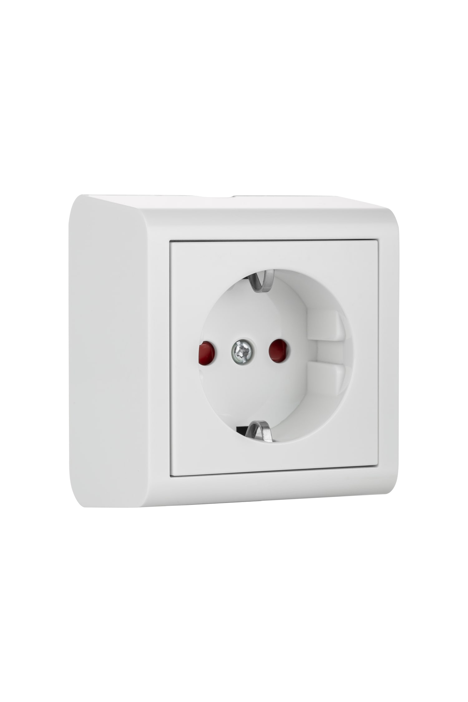 Priza Schuko Ovivo Nivo, 16A, ABS, alb