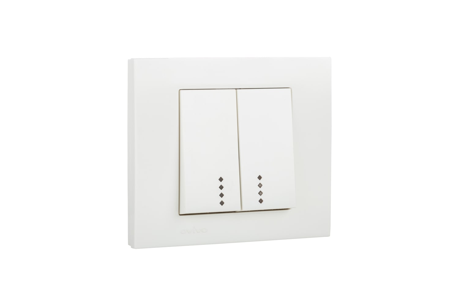 Comutator cu Led ST Grano Alb  Ovivo