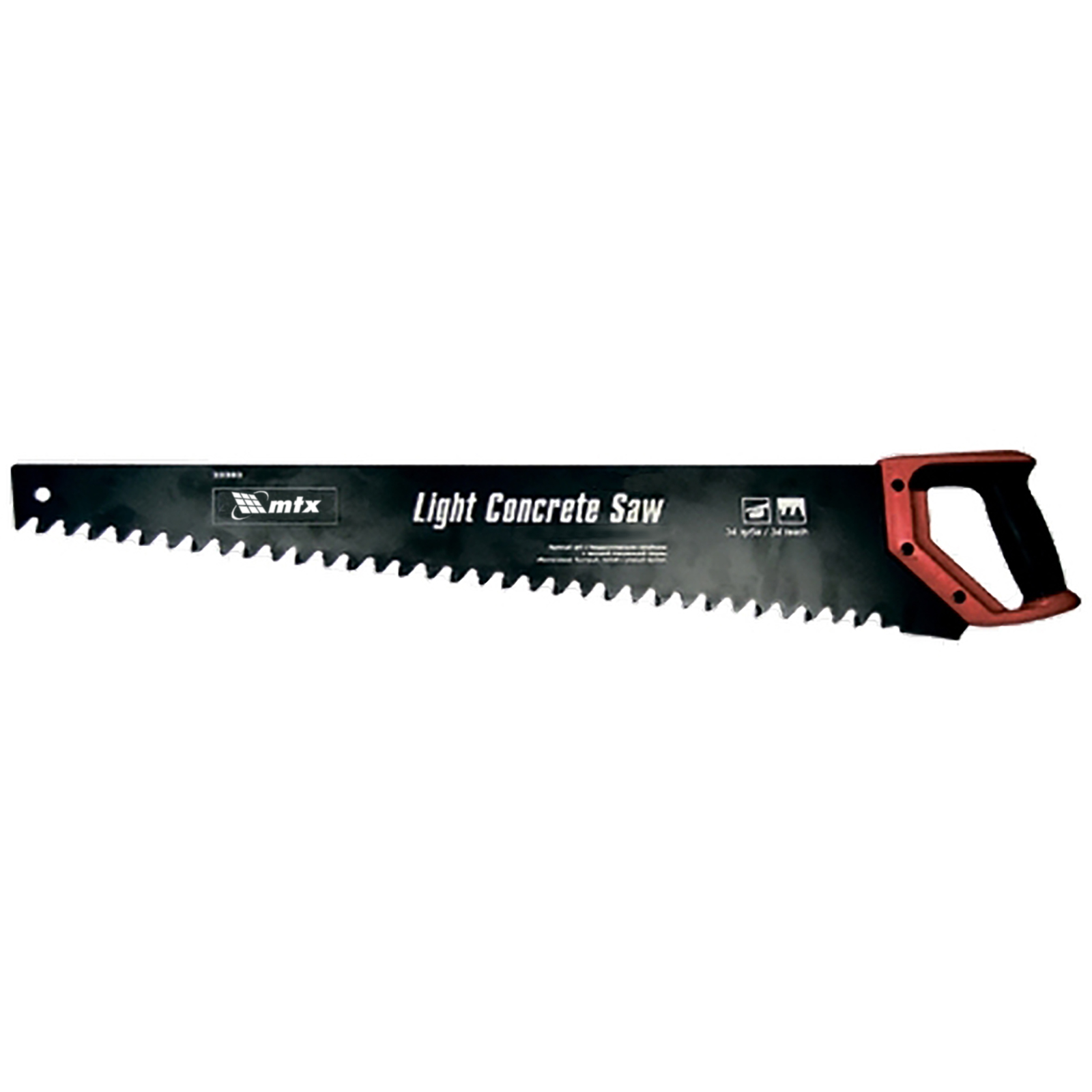 Fierastrau BCA, 500 mm, suprafata protectoare, dinti caliti cu aliaj dur, maner insertie dubla  MTX