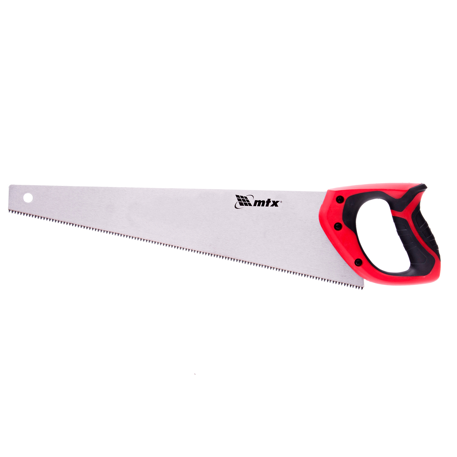 Fierastrau pentru lemn, 450 mm, 7-8 TPI, dinti 3D-caliti, maner insertie dubla MTX
