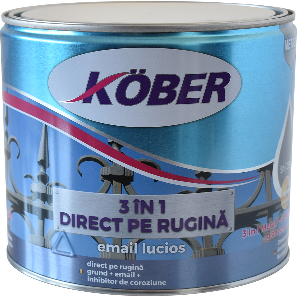 Email lucios Kober 3 In 1, gri grafit, 2.5L