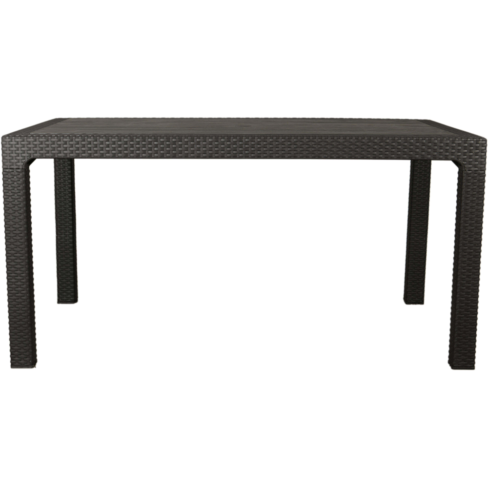 Masa terasa Outdoor Living, plastic, 150 x 90 x 75 cm, antracit