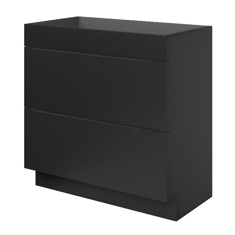 Masca lavoar GoodHome Imandra, 80 x 45 x 82 cm, negru