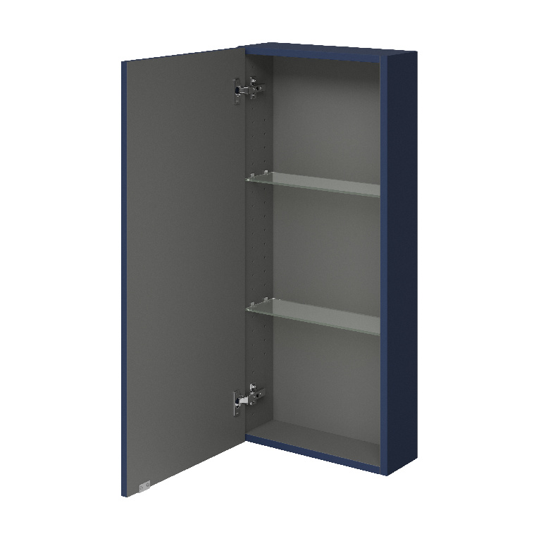 Dulap baie GoodHome Imandra, suspendat, 40 x 15 x 90 cm, albastru