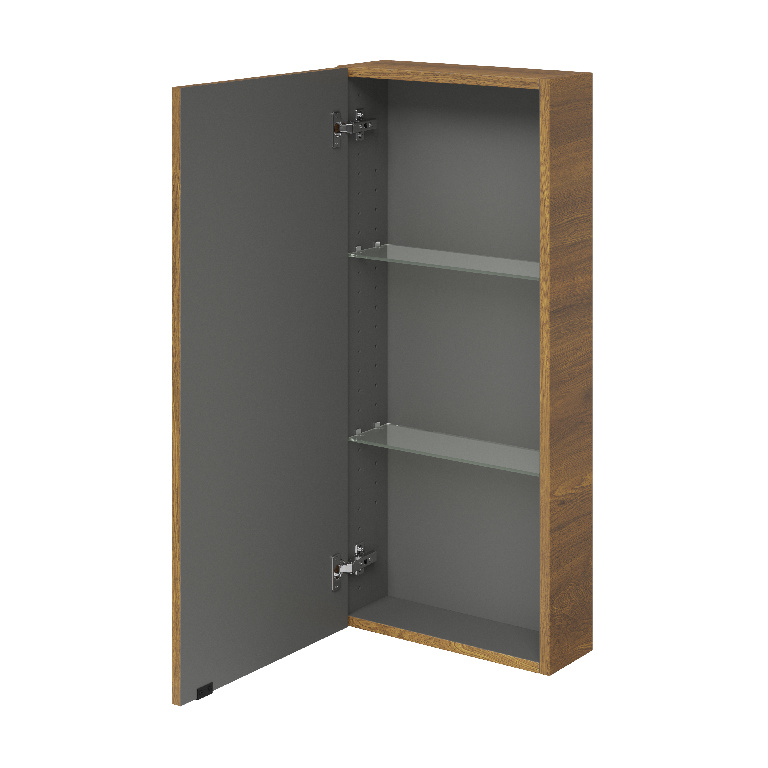 Dulap baie GoodHome Imandra, suspendat, 40 x 15 x 90 cm, nuc
