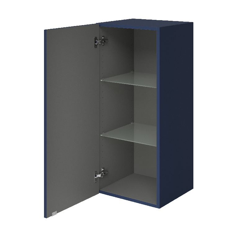 Dulap baie GoodHome Imandra, suspendat, 40 x 36 x 90 cm, albastru