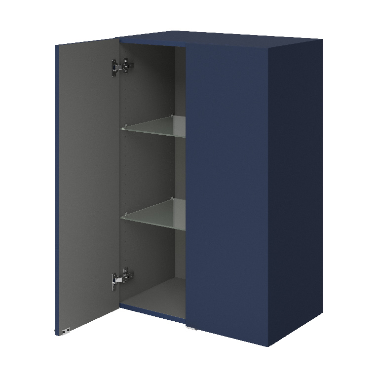 Dulap baie GoodHome Imandra, suspendat, 60 x 36 x 90 cm, albastru