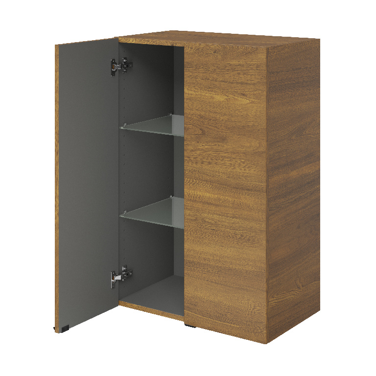 Dulap baie GoodHome Imandra, suspendat, 60 x 36 x 90 cm, nuc