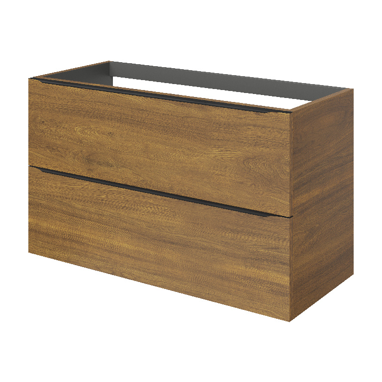 Masca lavoar GoodHome Imandra, suspendata, 100 x 45 x 60 cm, nuc