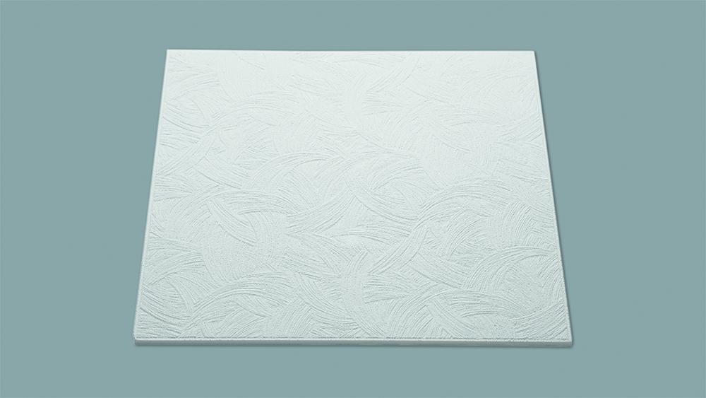 Plafon Decorativ Polistiren, T133, 50 x 50 cm, 10 mm, 2Mp/Pachet Decoflair