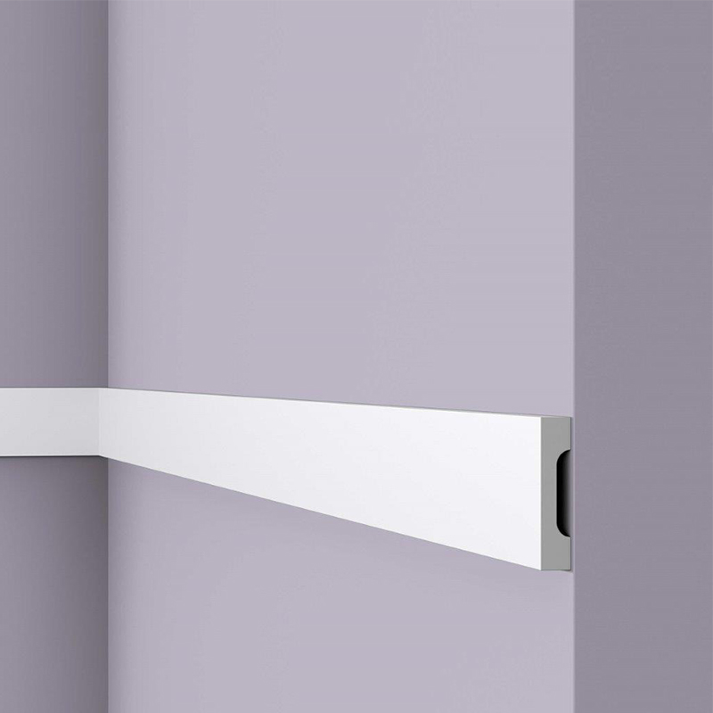 Brau decorativ NMC Noel&Marquet Wd2 7 x 200 cm, 15mm, alb