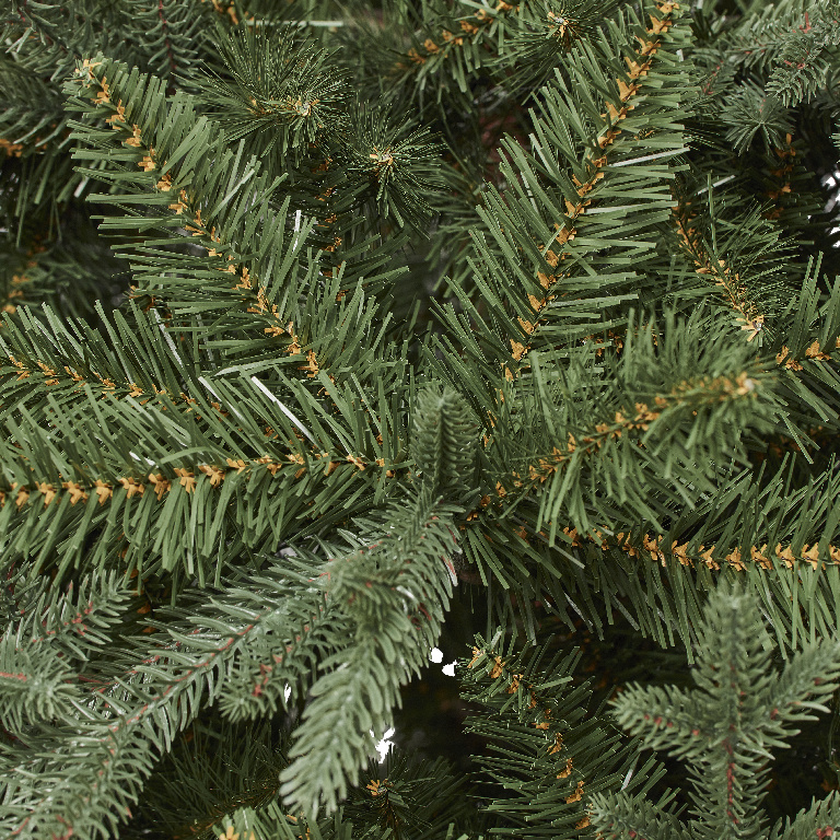 Brad de Craciun artificial Falera, 1.8 m, cu aspect natural, polietilena si PVC, verde