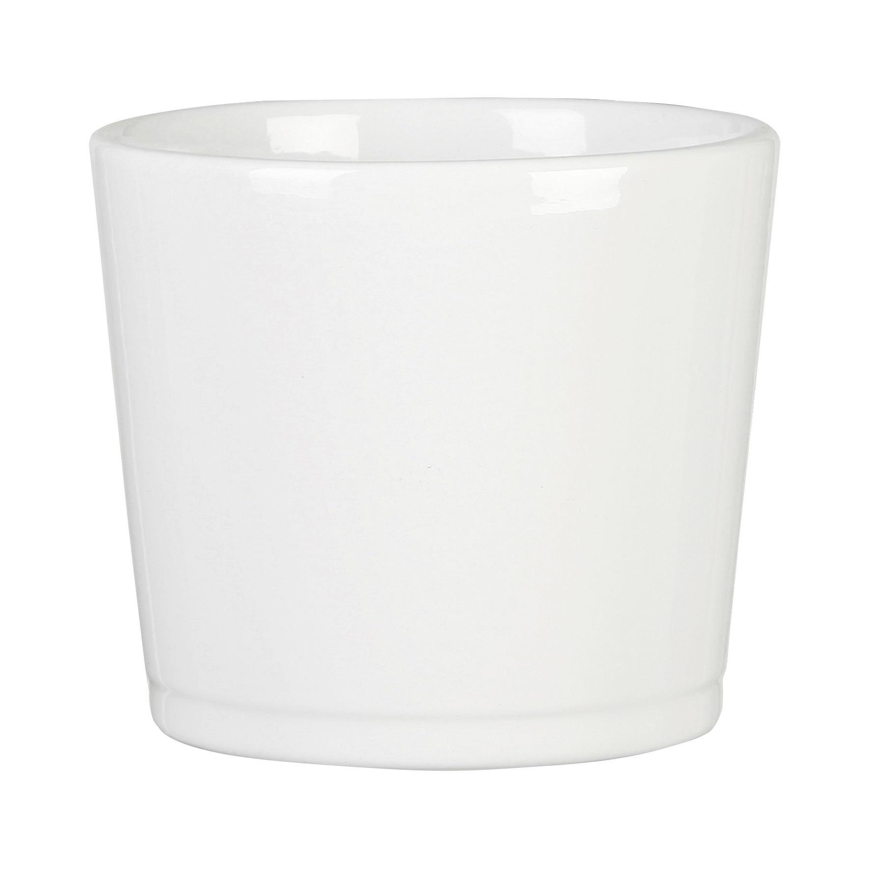 Ghiveci flori SCHEURICH, ceramica, D 15 cm, alb