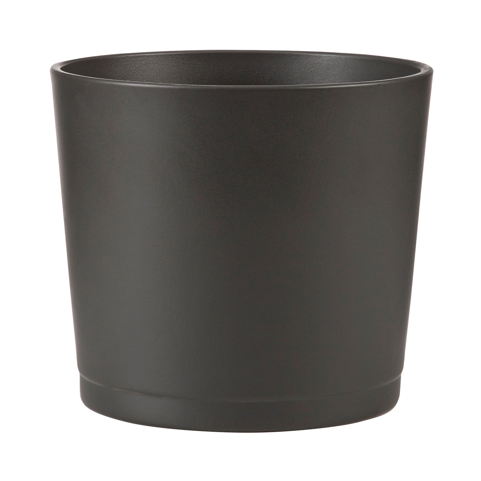 Ghiveci flori SCHEURICH, ceramica, D 15 cm, negru