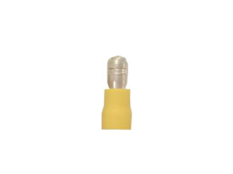 Conector Electric Tip Sferic Tata Galben 6Mm