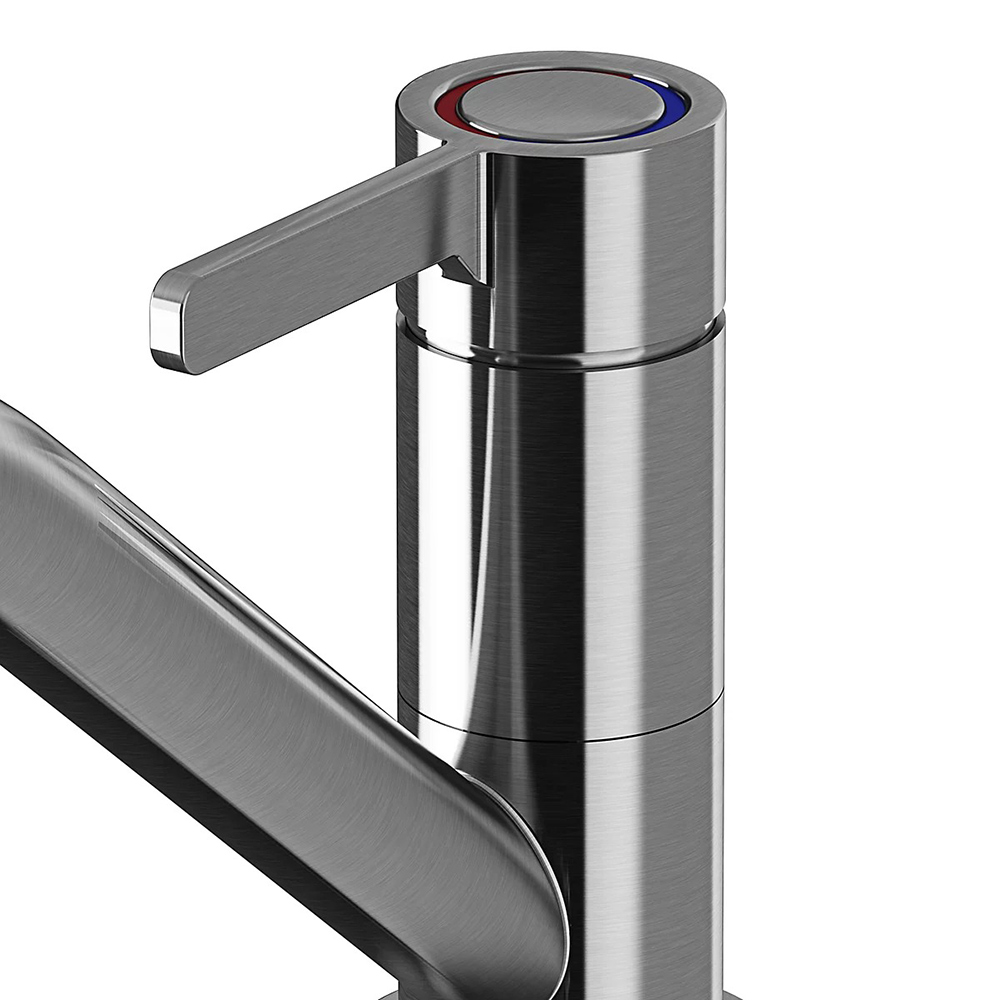 Baterie bucatarie GOODHOME Kawa, alama, inox