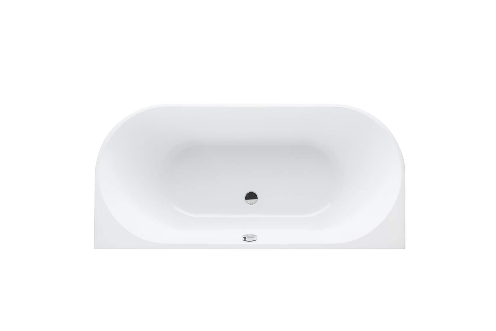 Cada baie freestanding FIBREX Bristol, acril, 170 x 75 cm, alb