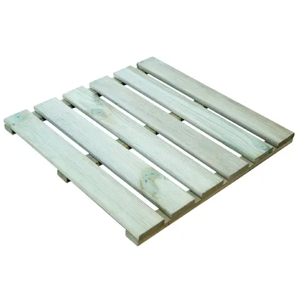 Pavaj Decking lemn pin OPP1 Ranco, 40 x 40 cm, maro