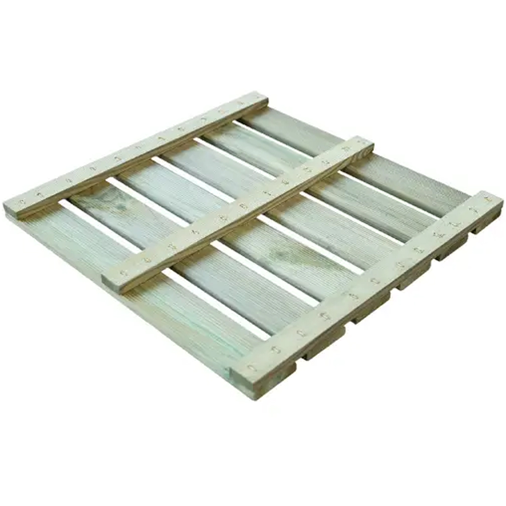 Pavaj Decking lemn pin OPP1 Ranco, 40 x 40 cm, maro