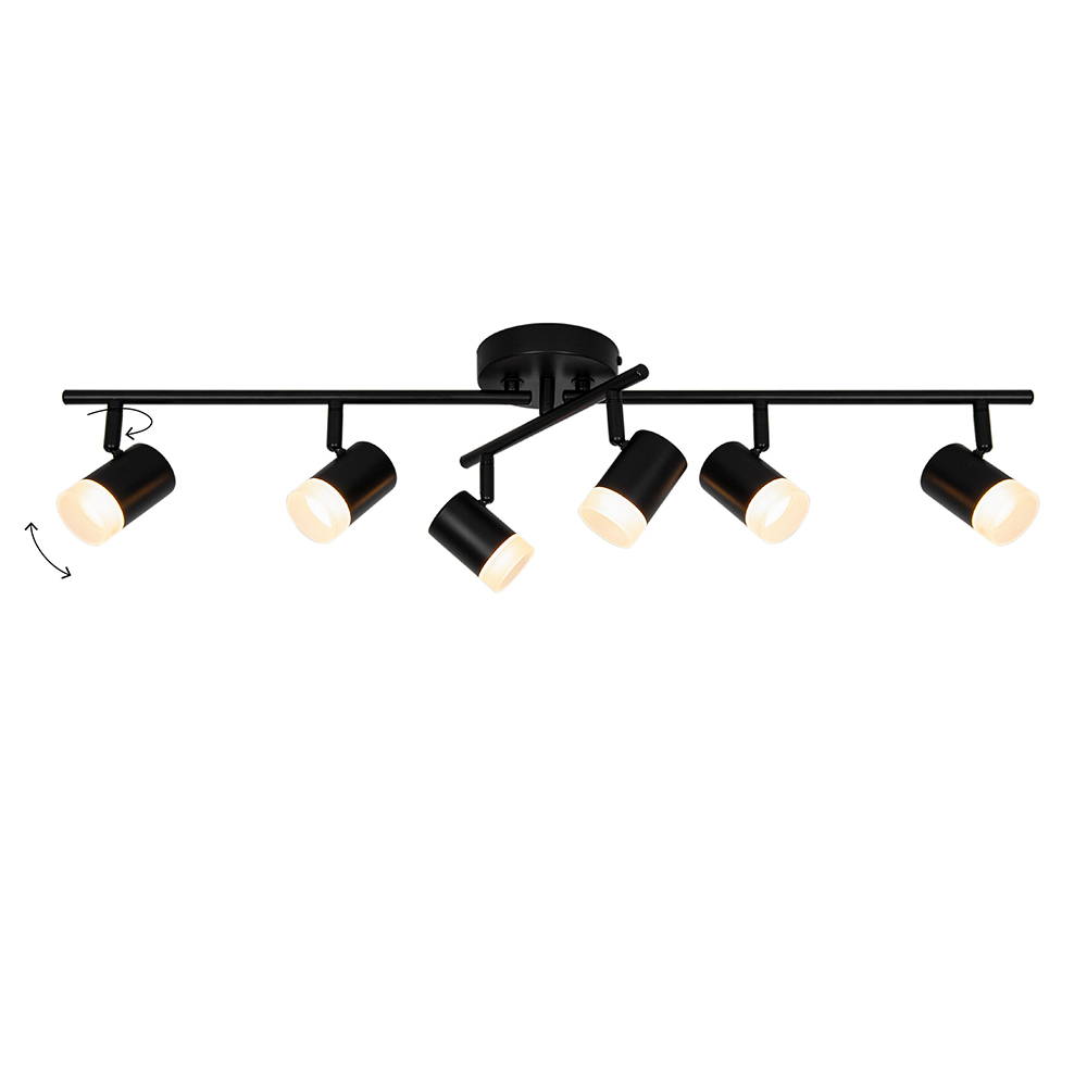 Spot LED GOODHOME Maupin, 19.5W, 350lm, negru