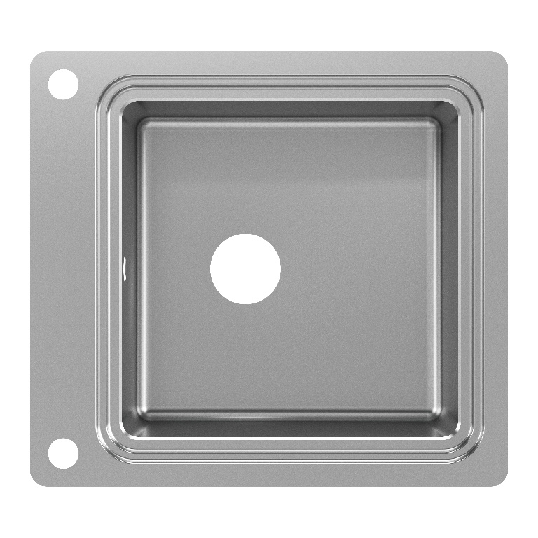 Chiuveta bucatarie GoodHome Romesco, 1 cuva, inox, accesorii, argintiu