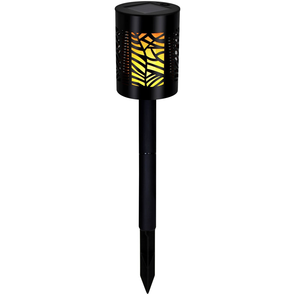 Lampa solara, IP44, 2200K, negru