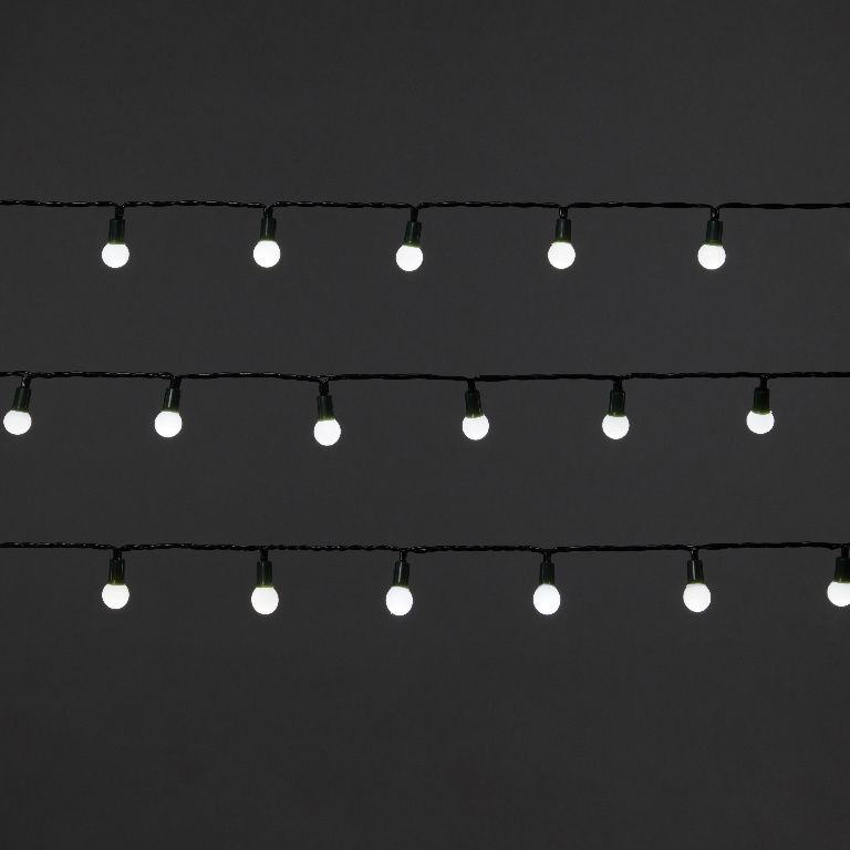 Instalatie brad LED BERRY UOML2220, 240 leduri, 25.12m, iluminat alb rece